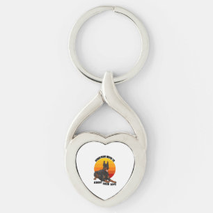 Doberman Never Lie About Their Love Keychain