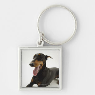 Doberman Pinscher 2 Keychain