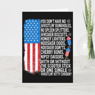 Doberman Pinscher American Flag Usa Awesome  Card