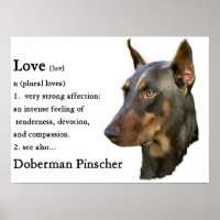 Doberman Pinscher Art Print