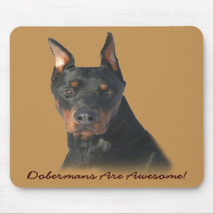 Doberman Pinscher Awesome Mousepad