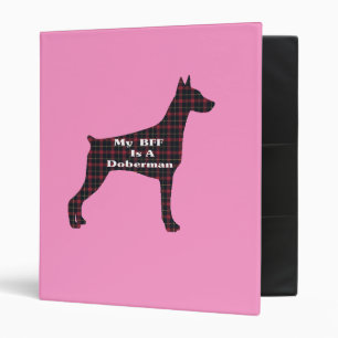 Doberman Pinscher BFF Binder