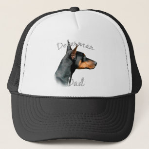 Doberman Pinscher (blk) Dad 2 Trucker Hat