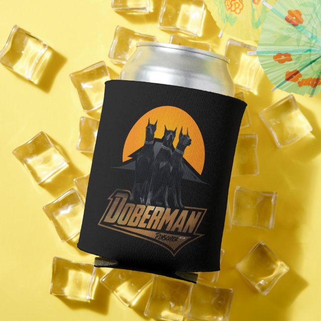 Doberman Pinscher Can Cooler (In Situ Summer)
