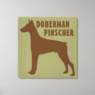 Doberman Pinscher Canvas Print