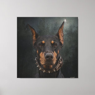 Doberman Pinscher    Canvas Print