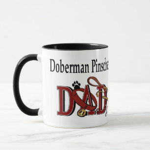Doberman Pinscher DAD Gifts Mug