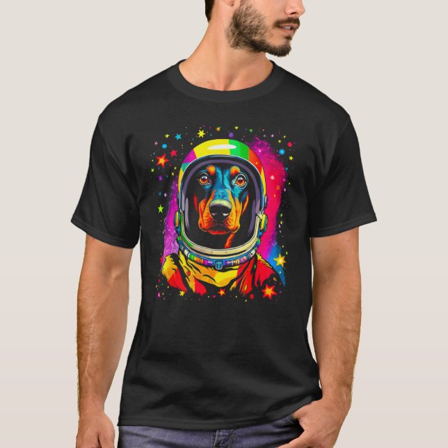 Doberman Pinscher  Design T-Shirt (Front)