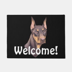 Doberman Pinscher Dog Doormat