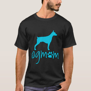 Doberman Pinscher Dog Mom Sticker For Dog Owners T-Shirt