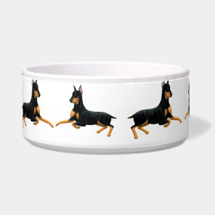 Doberman Pinscher Dog Pet Bowl