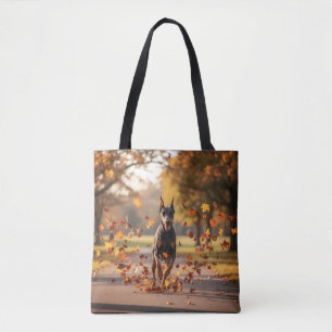 Doberman Pinscher Elegant Tote Bag