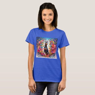Doberman Pinscher Ever Mom T-Shirt