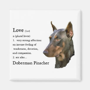 Doberman Pinscher Gifts Magnet