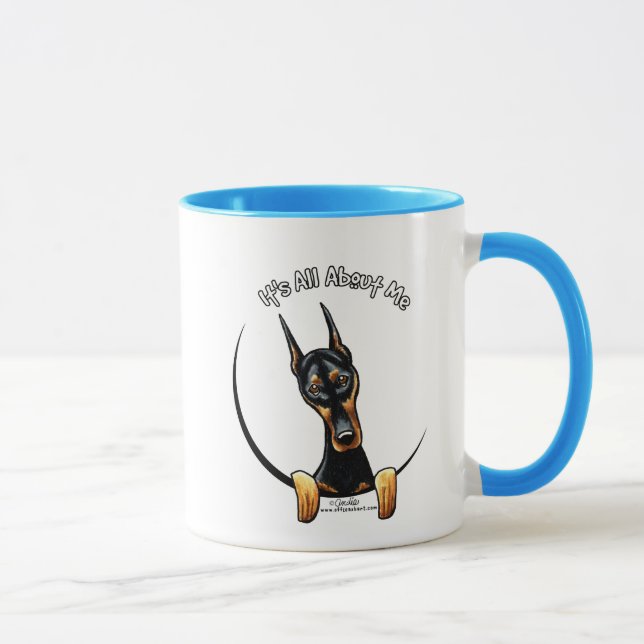 Doberman Pinscher IAAM Mug (Right)