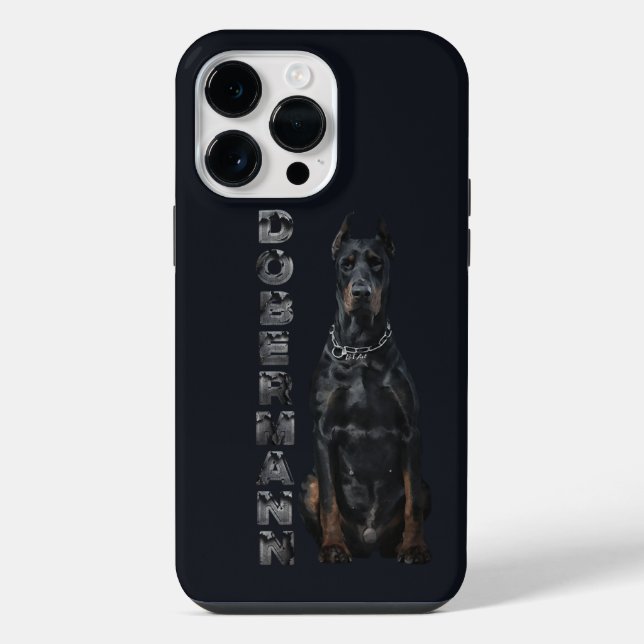 Doberman Pinscher    iPhone Case (Back)