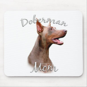 Doberman Pinscher (Isabella) Mom 2 Mouse Pad