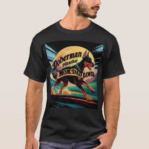 Doberman Pinscher Mom Dad Lover T-Shirt