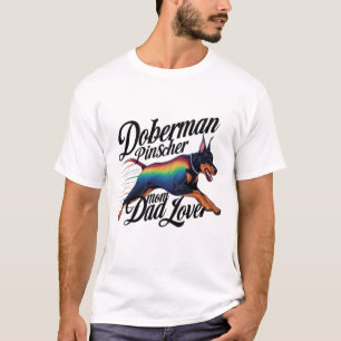 Doberman Pinscher Mom Dad Lover T-Shirt