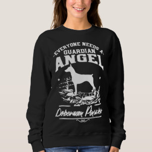 Doberman Pinscher Mom Dad Sweatshirt