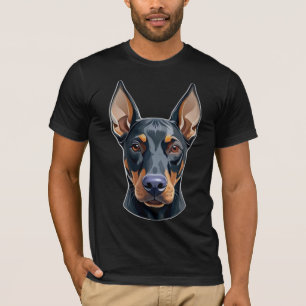 Doberman Pinscher Mom Dad T-Shirt
