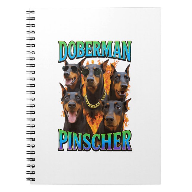 Doberman Pinscher  Notebook (Front)