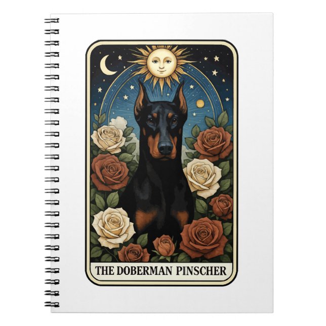 Doberman Pinscher Notebook (Front)