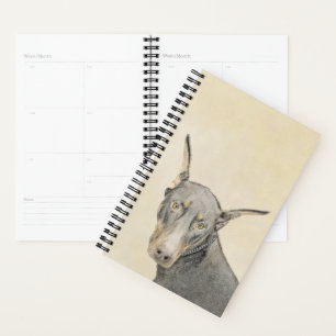 Doberman Pinscher Peinture - Art Chien original