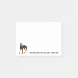 Doberman Pinscher Personalize Notes