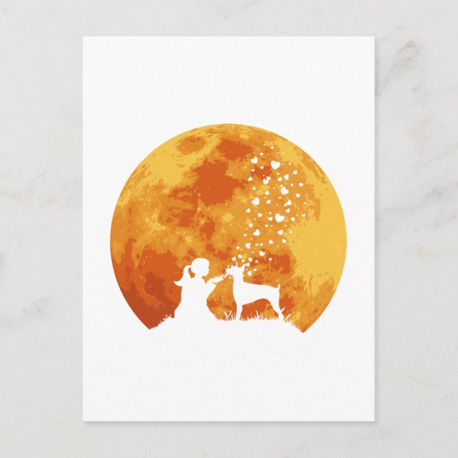 Doberman Pinscher Postcard (Front)