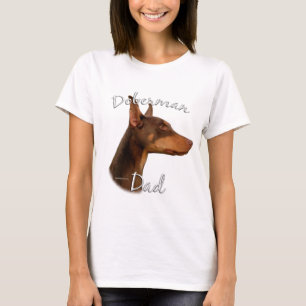 Doberman Pinscher (red) Dad 2 T-Shirt