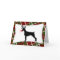 Doberman Pinscher Reindeer Christmas Card