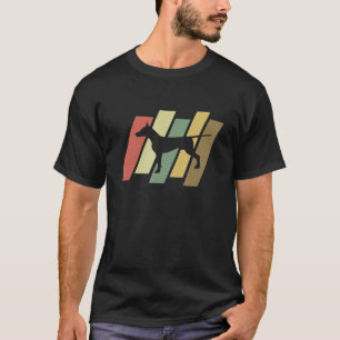 Doberman Pinscher Retro Dog T-Shirt