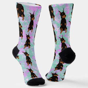 Doberman Pinscher Socks 