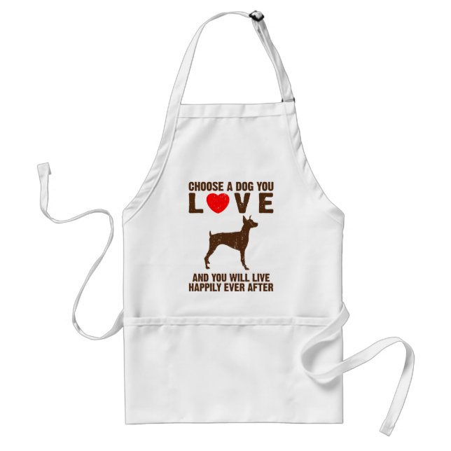 Doberman Pinscher Standard Apron (Front)