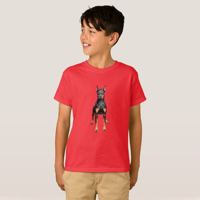 Doberman Pinscher  T-Shirt (Front Full)
