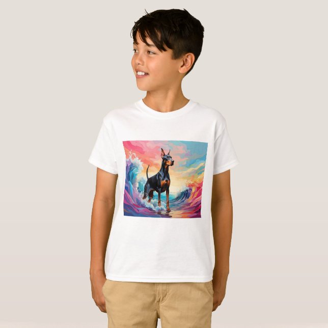 Doberman Pinscher T-Shirt (Front Full)