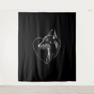 Doberman Pinscher Tapestry