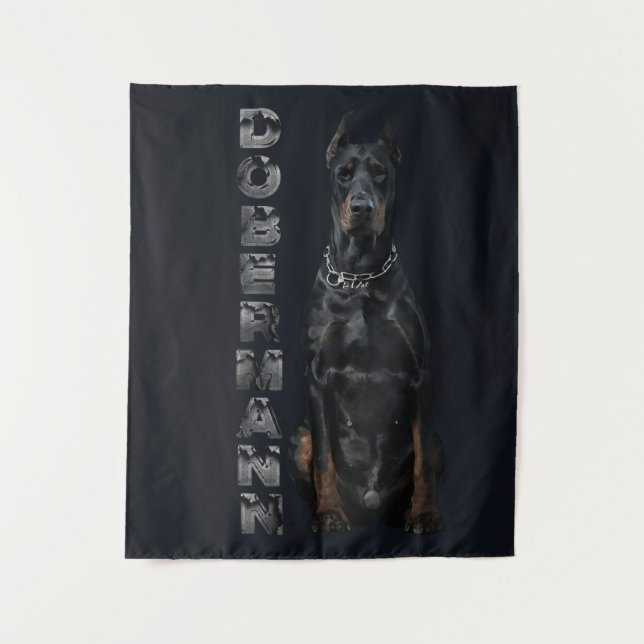Doberman Pinscher    Tapestry (Front)