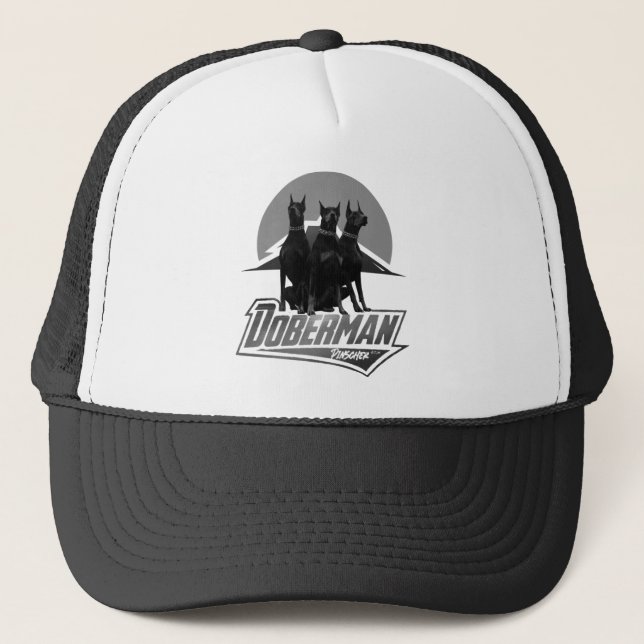 Doberman Pinscher Trucker Hat (Front)