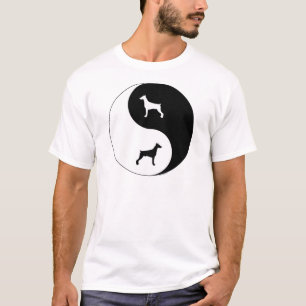 Doberman Pinscher Yin Yang T-Shirt