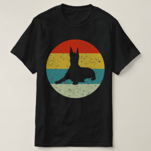 doberman retro vintage silhouette 70s T-Shirt