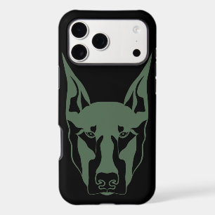 Doberman vert de l'armée