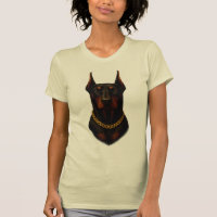 Doberman womens Black and Beige