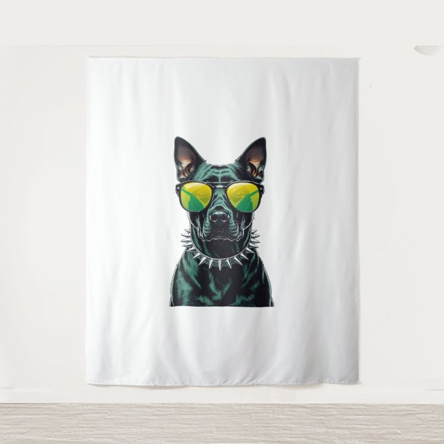 Dobermann Cool Tapestry (Front)