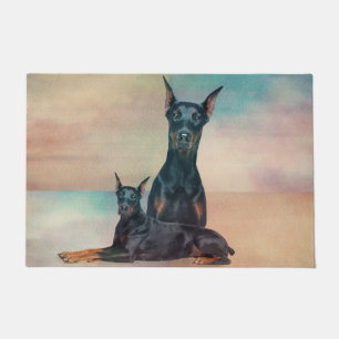 Dobermann - Doberman Pinscher Doormat