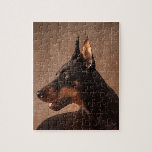 Dobermann - Doberman Pinscher Jigsaw Puzzle (Vertical)
