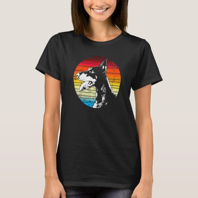 Dobermann Dog Breed  10 T-Shirt (Front)
