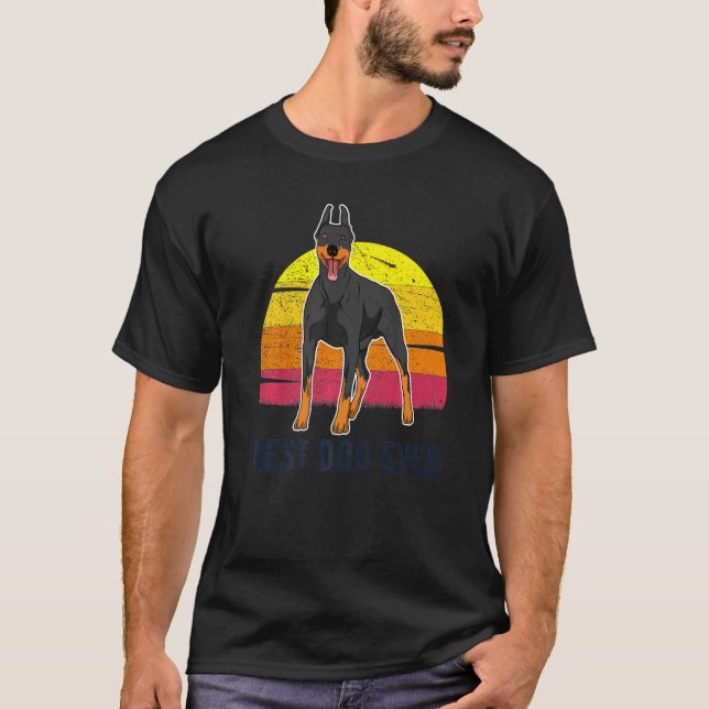 Dobermann Dog Breed  158 T-Shirt (Front)