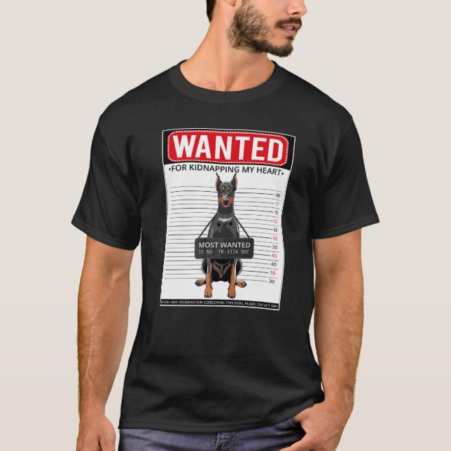 Dobermann Dog Breed  20 T-Shirt (Front)